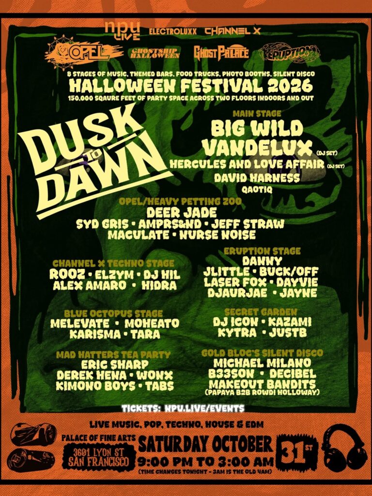 Halloween parties giveaway! Win tix to Dusk to Dawn and Club Darc — San Rafael Technology news