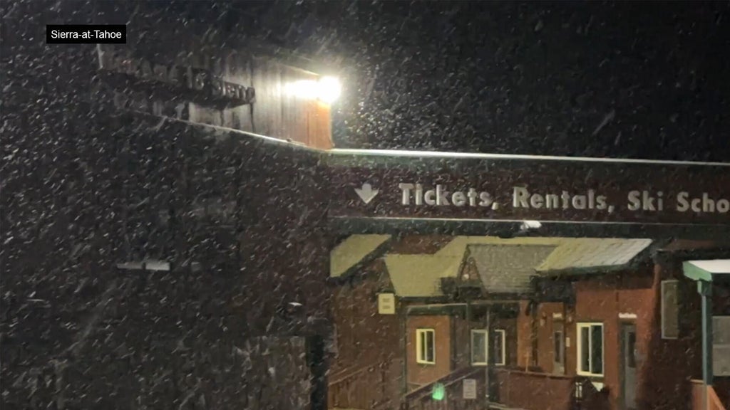 Northern California Sierra sees some early-season snow — CBS Bay Area (KPIX), San Rafael Sports news
