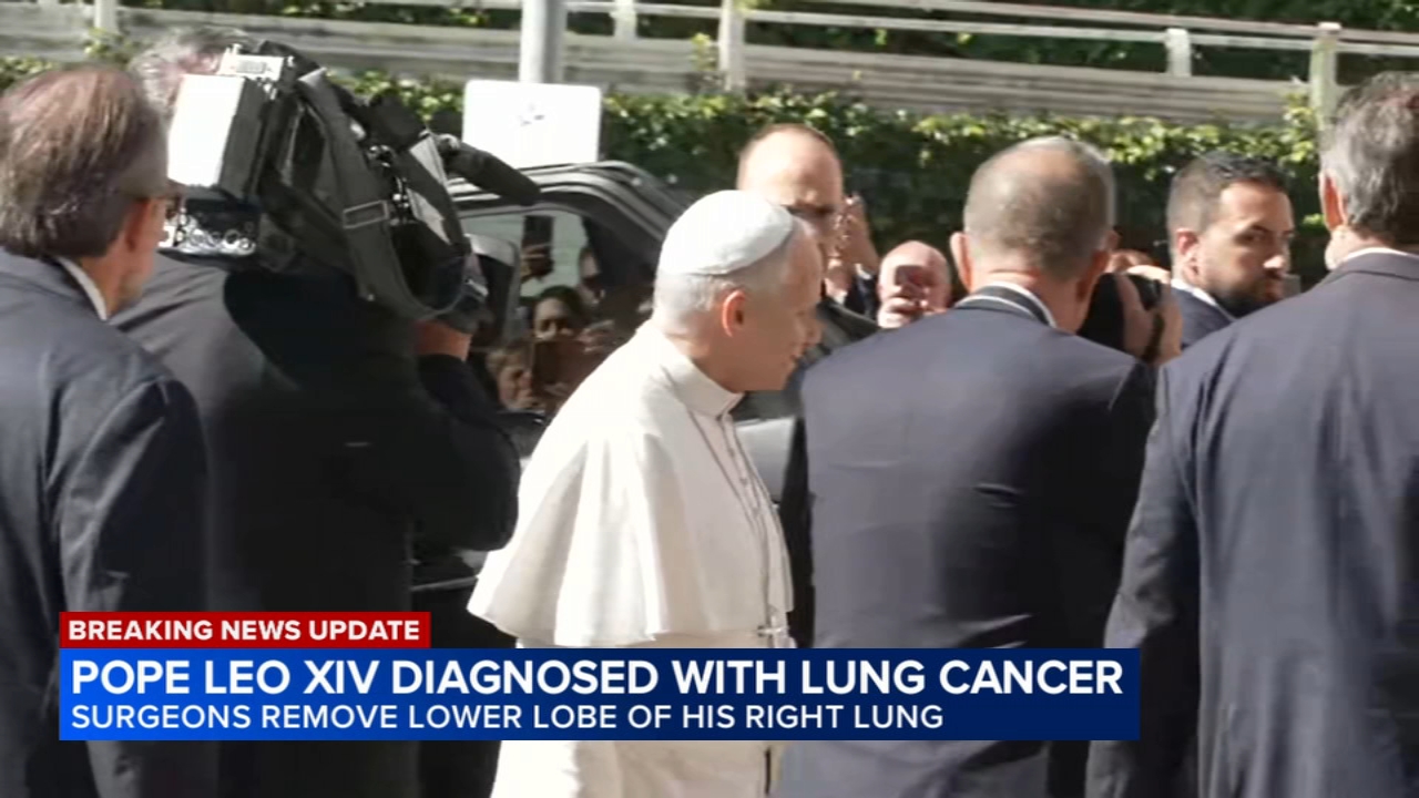 Pope surgery update: Vatican says Pope Leo XIV has lung cancer and the lower lobe of his right lung was removed
       — ABC 7 Bay Area, San Rafael Community news