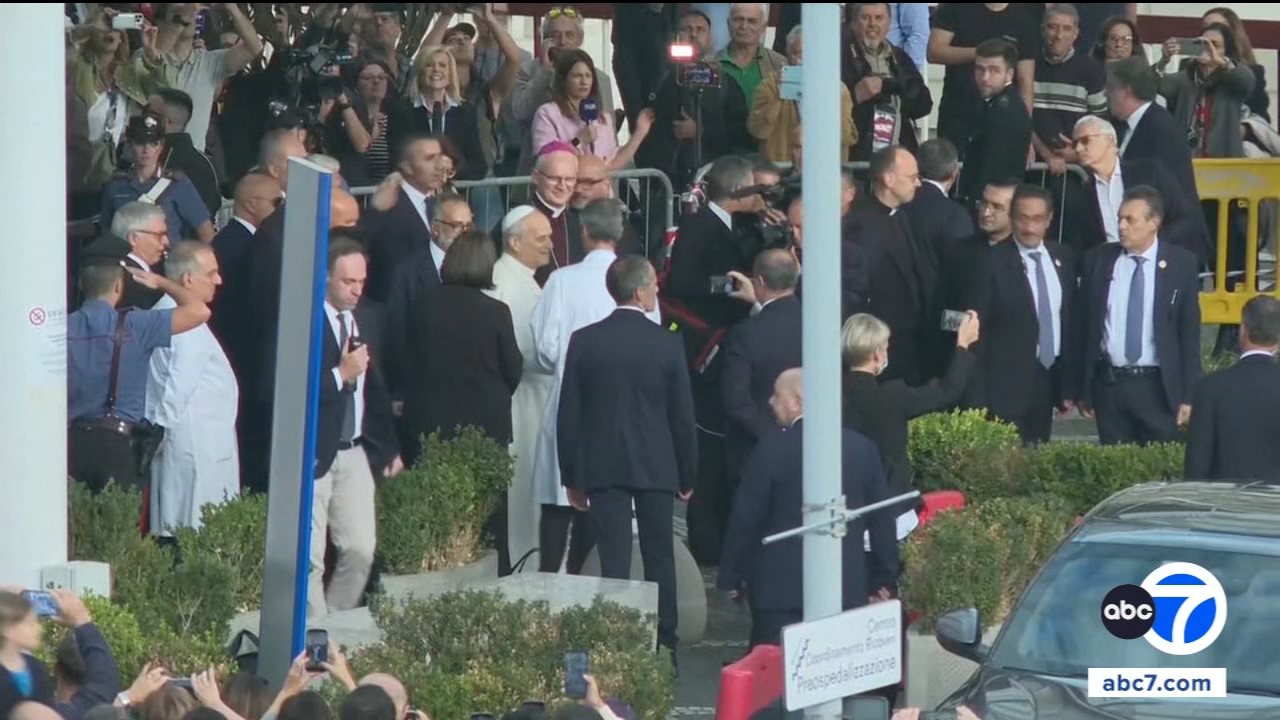 Pope Leo returns to the Vatican 4 days after lung cancer surgery
       — ABC 7 Bay Area, San Rafael Health news