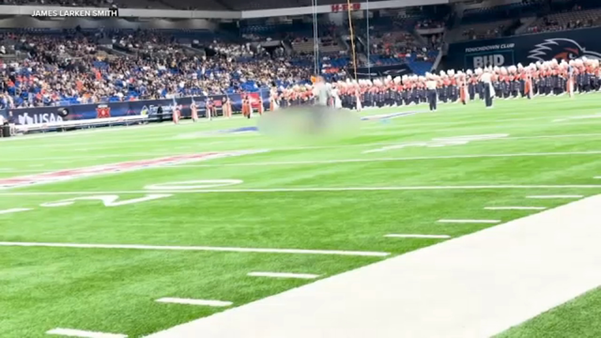 Air Force member killed rappelling from Alamodome's ceiling in Salute to Armed Forces ceremony
       — ABC 7 Bay Area, San Rafael Sports news