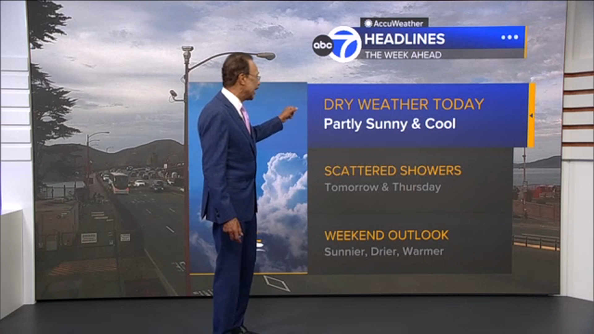 AccuWeather Forecast: Cloudy overnight; scattered showers the next 2 days
— ABC 7 Bay Area, San Rafael Community news