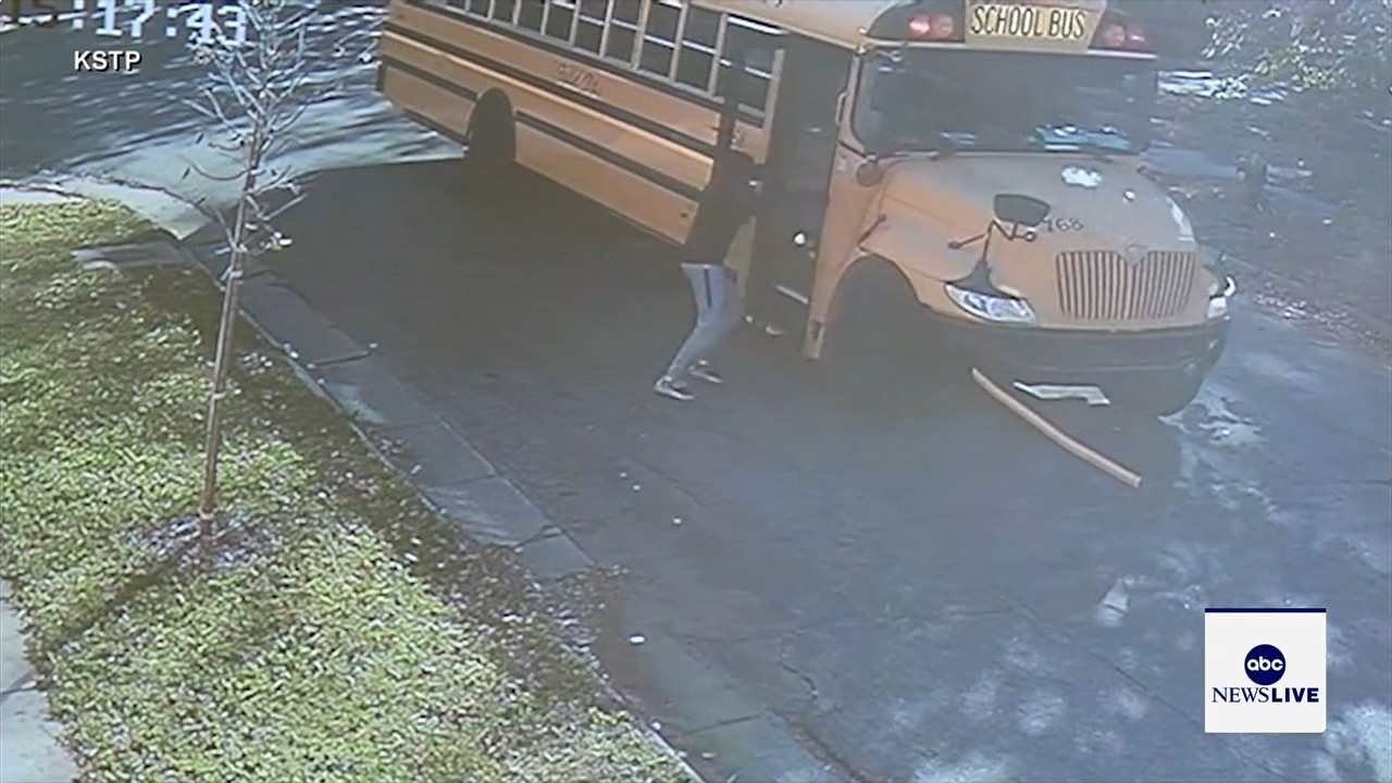 27-year-old Minnesota man credited for saving kids, driver in runaway school bus
       — ABC 7 Bay Area