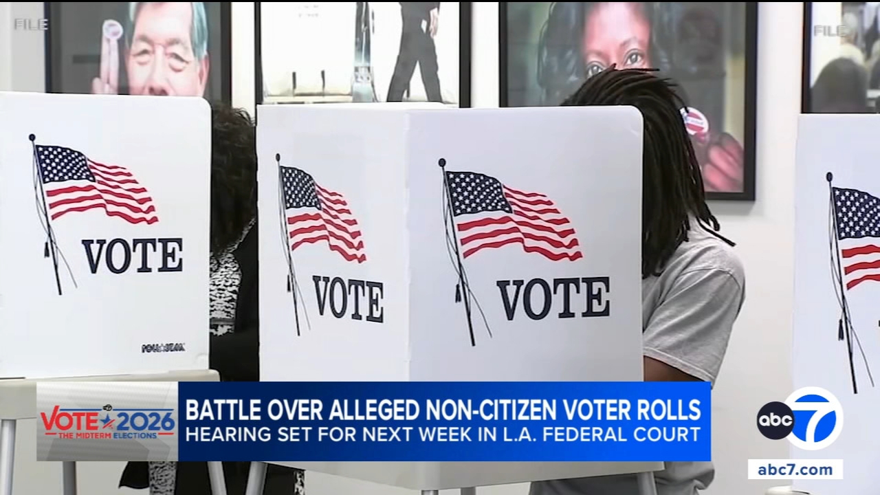 Department of Justice seeks quick action in dispute over alleged California noncitizen voter ballots
— ABC 7 Bay Area