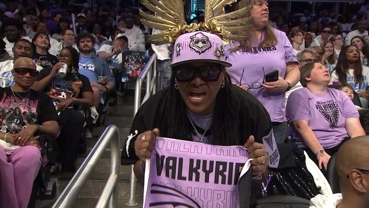 Valkyries make comeback with 67-62 Game 4 win against Dream, tying WNBA Finals series 2-2
— ABC 7 Bay Area, San Rafael Sports news