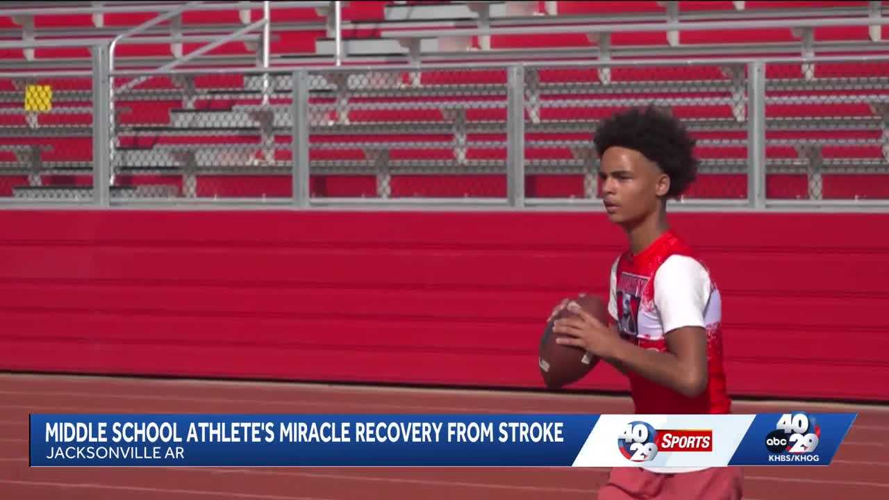 12-year-old football player recovering after spinal cord stroke — WESH 2 Orlando, San Rafael Sports news