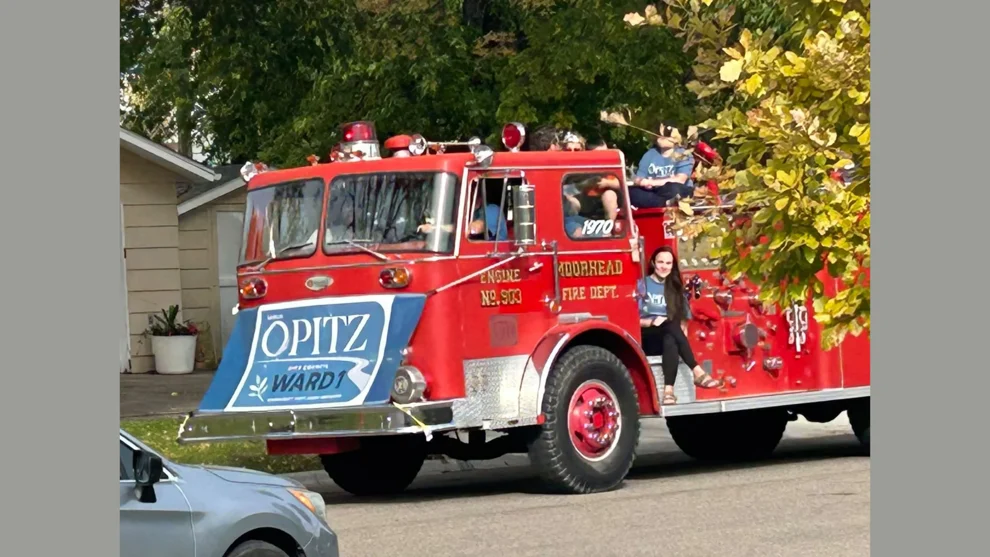‘Moorhead’ fire truck’s parade appearance causes social media stir — KFGO, San Rafael Real Estate news