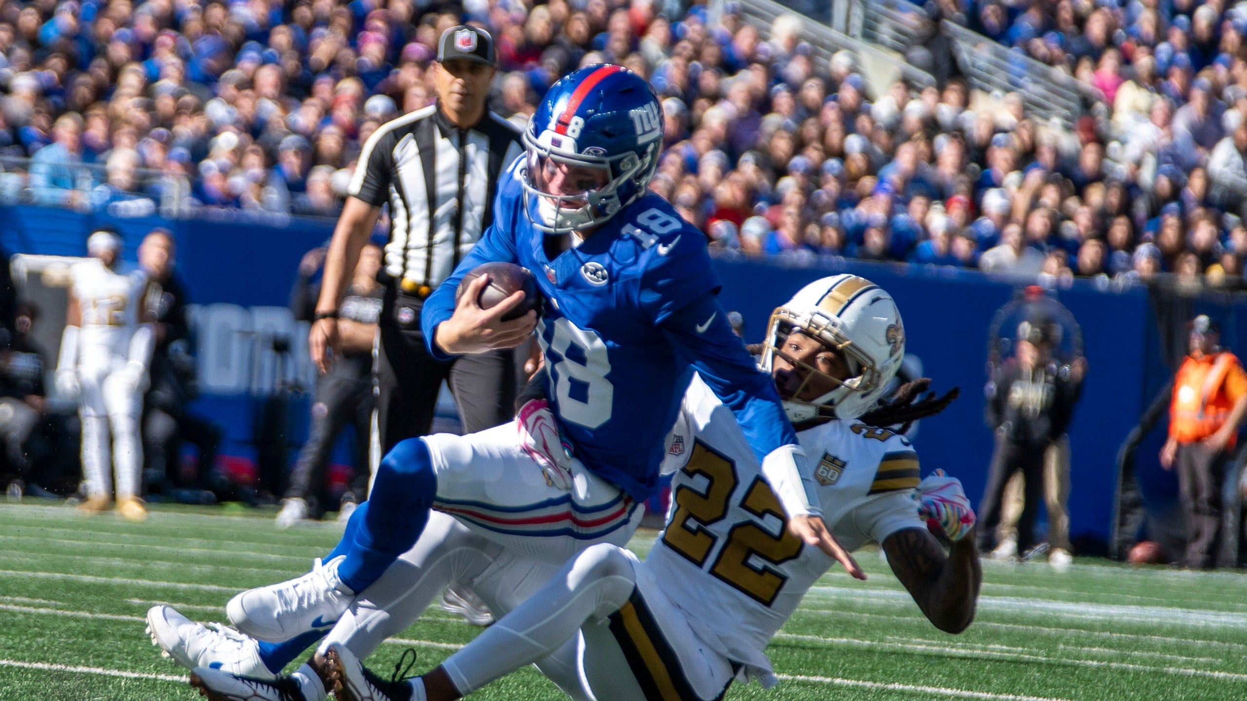 Giants Get Full JJ McCarthy Experience vs Saints — Minnesota Sports Fan, San Rafael Sports news