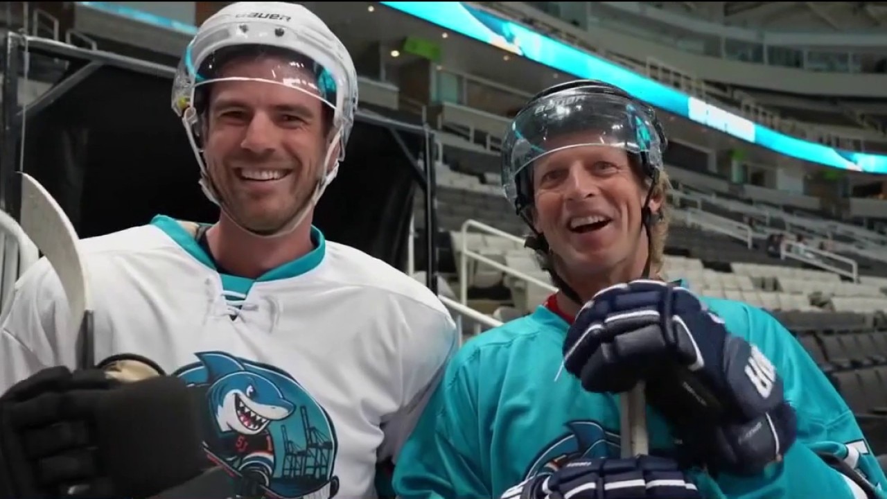 San Jose Sharks legends back on ice for foundation charity game  — KTVU FOX 2 Bay Area, San Rafael Sports news