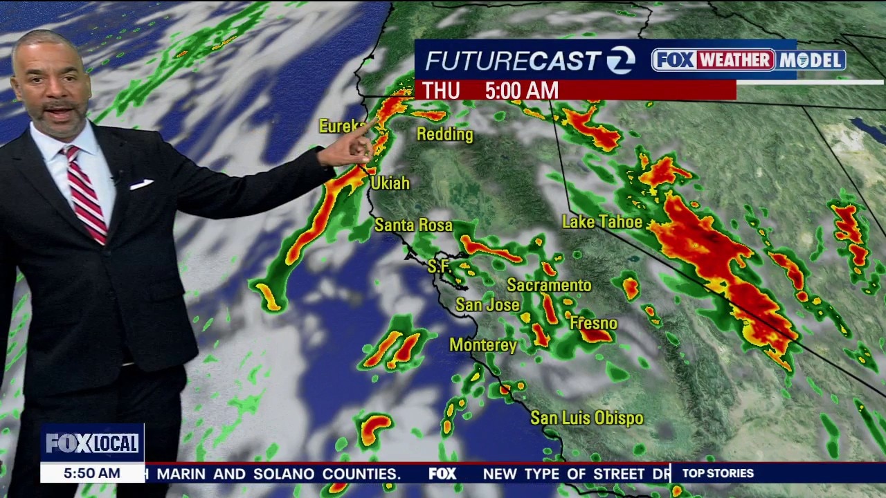 A wet day ahead as rain blankets the Bay Area — KTVU FOX 2 Bay Area, San Rafael Sports news