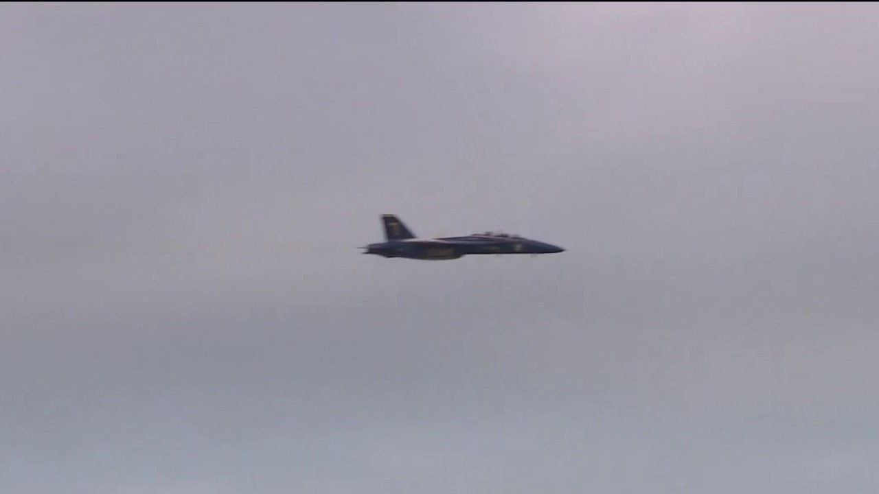 Blue Angels take to SF skies after fog delay — KTVU FOX 2 Bay Area