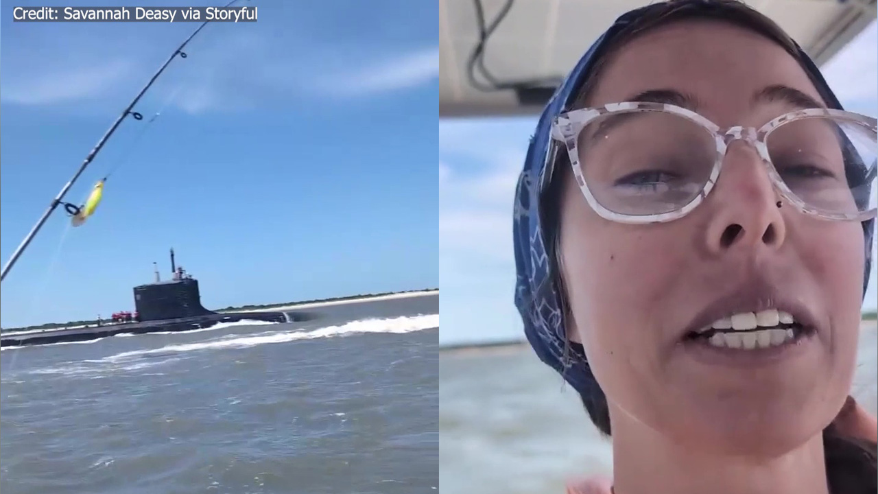 Video: Solo sailor avoids near-collision with U.S. Navy submarine in Florida — KTVU FOX 2 Bay Area, San Rafael Community news