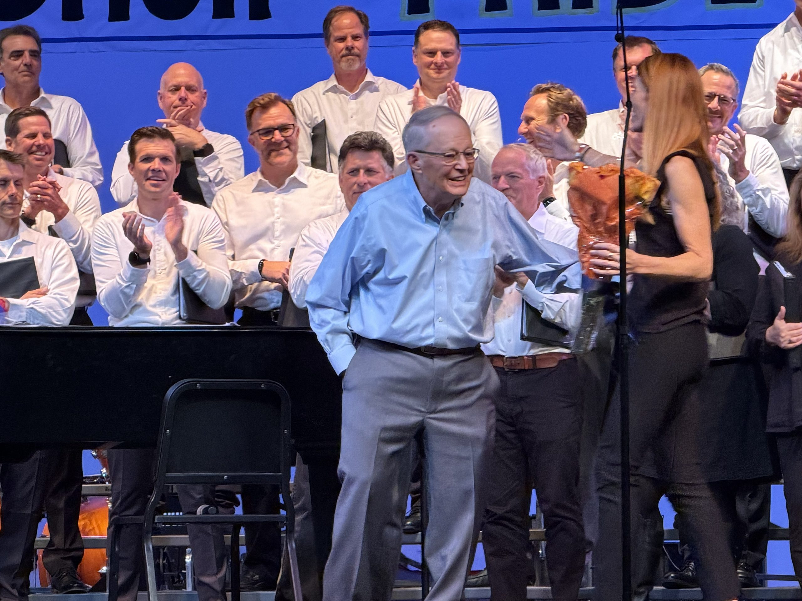 Dozens join legendary 87-year-old Bay Area choir director for impressive reunion performance — KTVU FOX 2 Bay Area, San Rafael Arts news