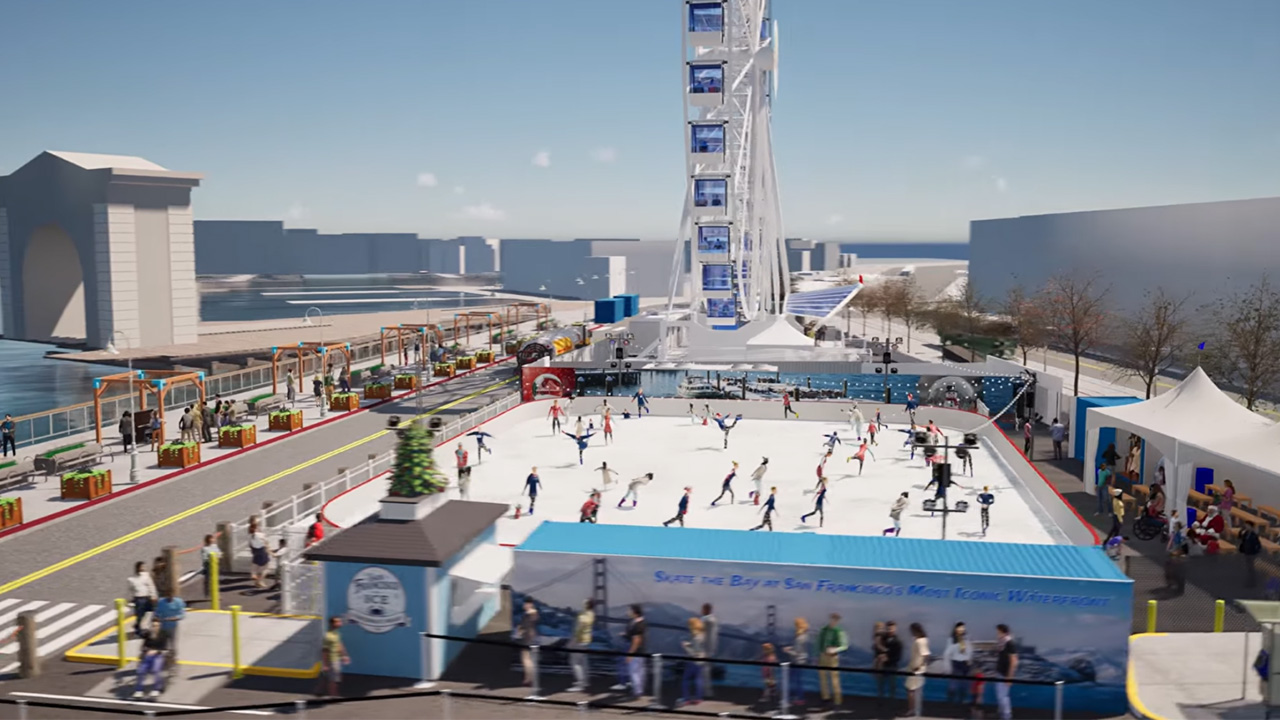 Waterfront ice rink: This popular Bay Area destination is getting its first ever ice rink — KTVU FOX 2 Bay Area, San Rafael Sports news