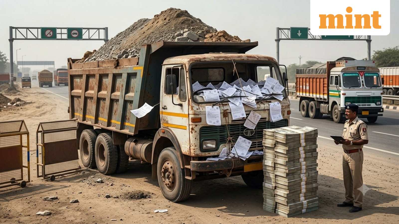 Why running up ₹35 lakh in unpaid challans makes business sense: The perverse unit economics of India’s trucking mafia — Mint India, San Rafael Business news