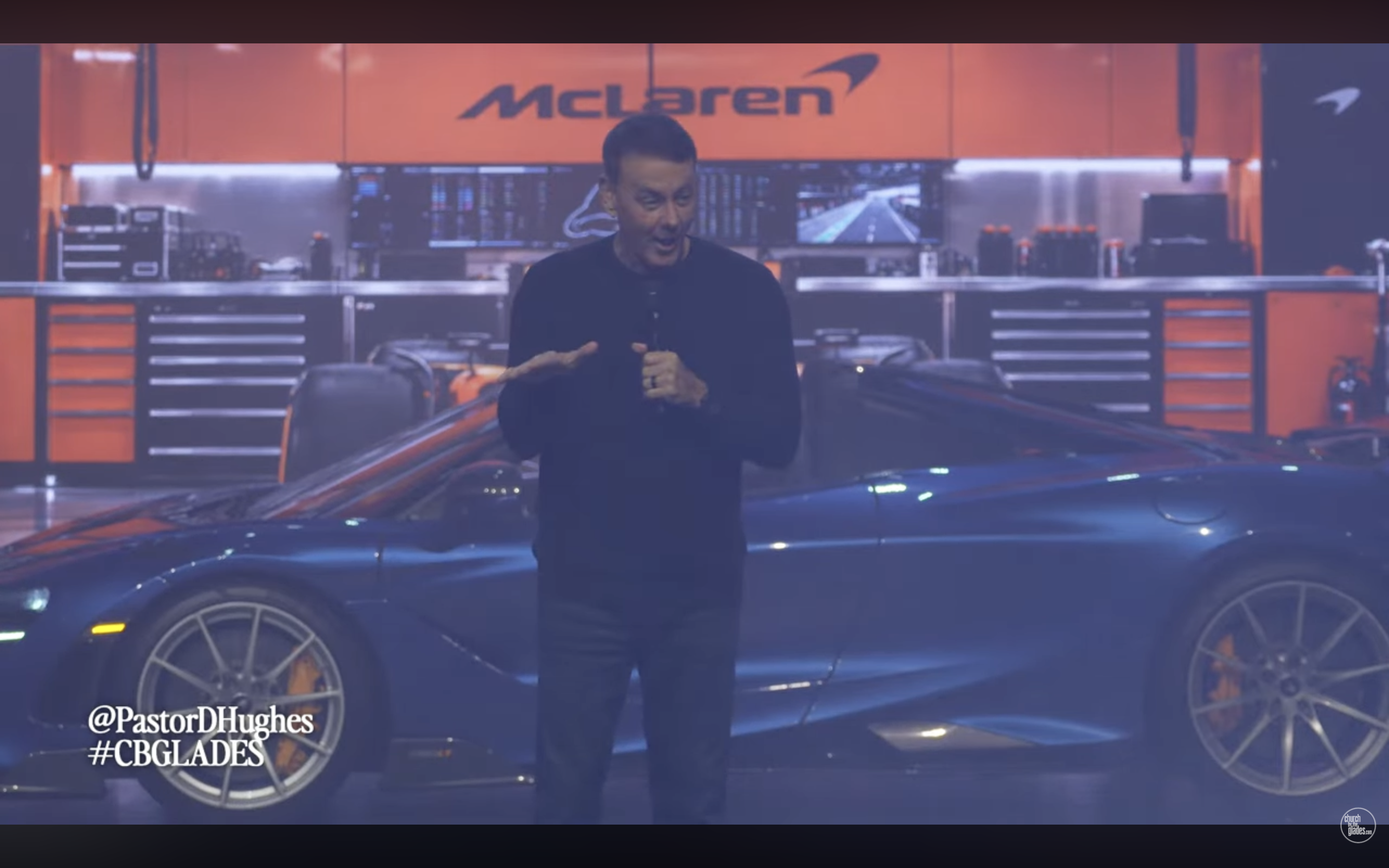 VIDEO: Coral Springs mega church pastor drives McLaren on stage during service — Miami New Times, San Rafael Dining news